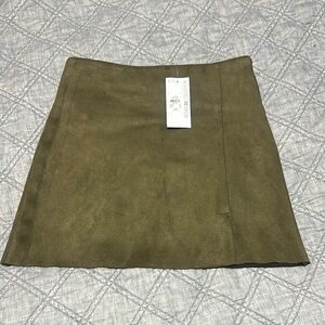 Primark Olive Mini Skirt